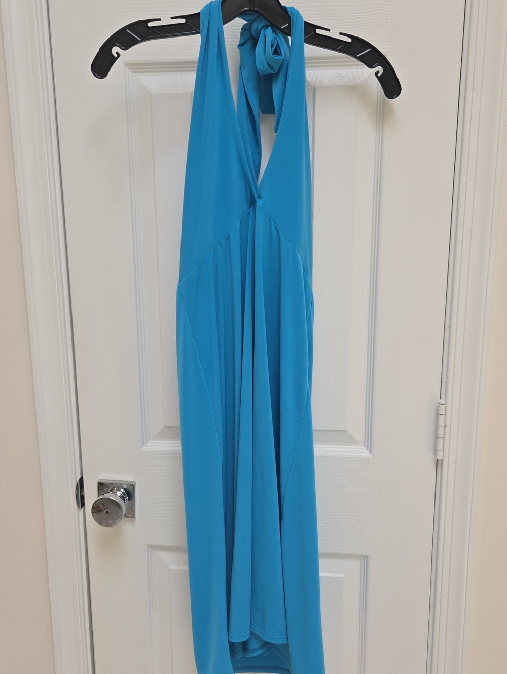 Ocean Dreams Turquoise Blue Halter Swim Coverup
